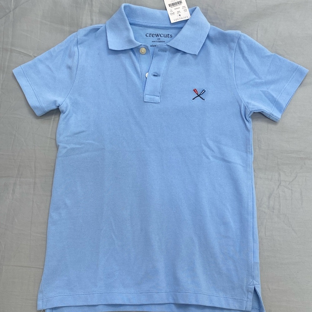 NWT:  JCrew Factory light blue polo